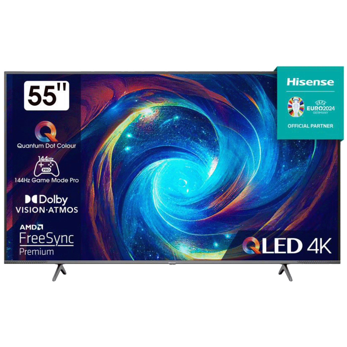Hisense Televizor Smart LED UHD 4K 55" - 55E7KQ PRO Hisense Televizor Smart LED UHD 4K 55" - 55E7KQ PRO - Image 1