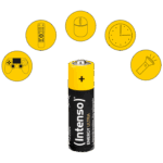 (Intenso) Baterija alkalna, AA LR6/4, 1,5 V, blister 4 kom - Image 2