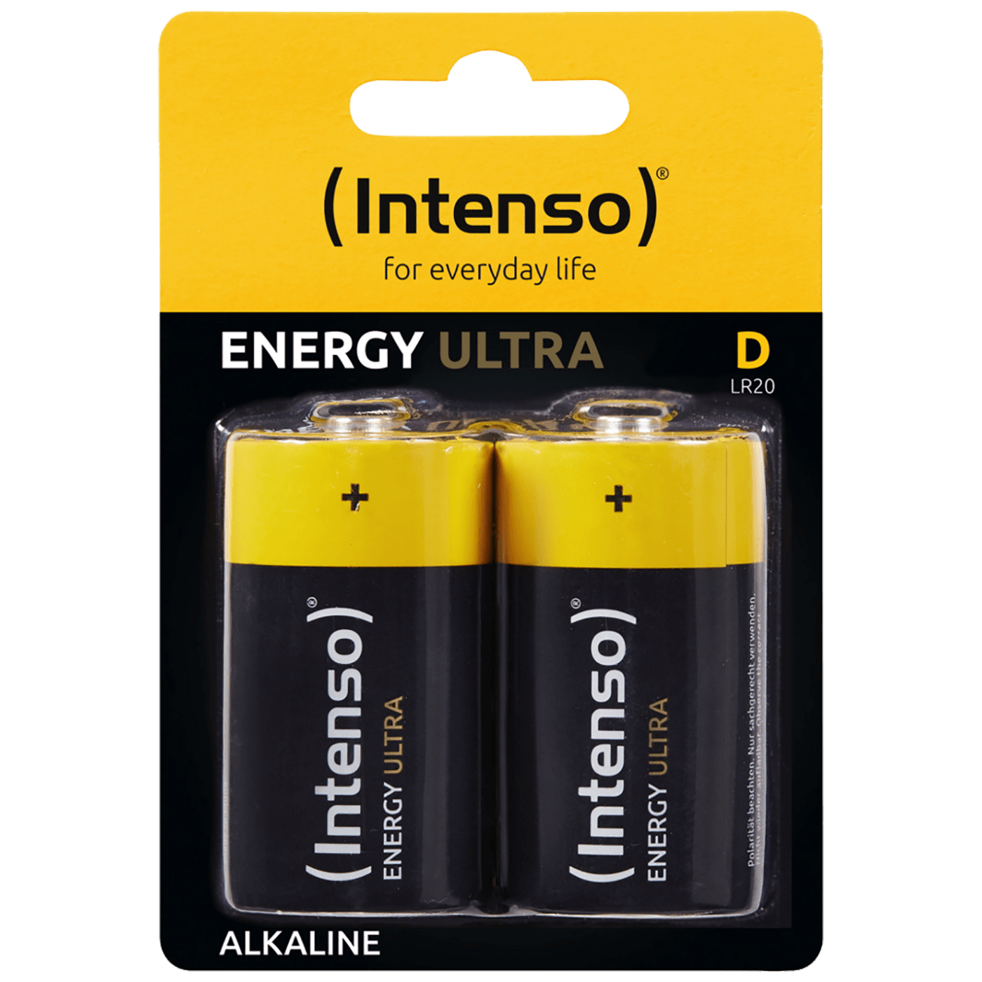 (Intenso) Baterija alkalna, LR20 / D, 1,5 V, blister 2 kom (Intenso) Baterija alkalna, LR20 / D, 1,5 V, blister 2 kom - Image 1