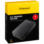 (Intenso) Eksterni HDD 3.5", kapacitet 4TB, USB 3.0, crna boja - HDD3.0-4TB/Memory-center