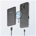 (Intenso) Prijenosni punjač, MagSafe, 5000mAh, bežični, sivi - POWERBANK MW5000 Gray - Image 7