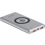 (Intenso) Prijenosni punjač za mobitele i tablete 10000mAh, bežični - POWERBANK WPD10000 silver - Image 2