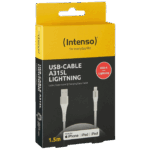 (Intenso) USB kabl za smartphone, USB - A to Lightning, 1.5 met. - USB-Cable A315L