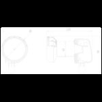 Inverto LNB Single, šum 0,3dB, Home Pro, DVB-S2 ( HD - UHD ) - IDLH-SNL410-HMPRO-OPN - Image 3