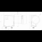 Inverto LNB Twin, šum 0,2dB, DVB-S2 ( HD - UHD 4K - 8K ) - IDLT-TWL412-ULTRA-OPN - Image 3