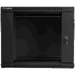 Lanberg Rack Ormar, 600 / 507 / 450 mm - RACK CABINET 9U, 19", Black - Image 3