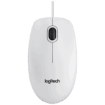 Logitech Miš optički, 800 dpi, 3 tipke, USB - B100 White - Image 3