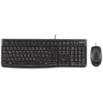 Logitech Tipkovnica+miš, set, žični, USB - MK120