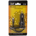 MeanIT Punjač, auto, sa USB i USB type C priključkom, 2.1A - AUTO PUNJAČ SA USB C