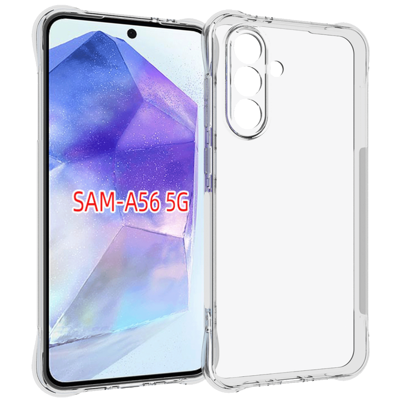 NN-Su Maska za Samsung A56 5G, Transparent - Galaxy A56 5G TPU Phone Case NN-Su Maska za Samsung A56 5G, Transparent - Galaxy A56 5G TPU Phone Case - Image 1