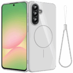 NN-Su Maska za Samsung A56, MagSafe, sa vezicom, Transparent - Galaxy A56 TPU MagSafe Phone Case