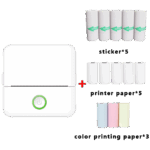 NN-Su Printer, mobilni , Zero INK, Bluetooth, set - X6 Mini Printer, set, Bluetooth