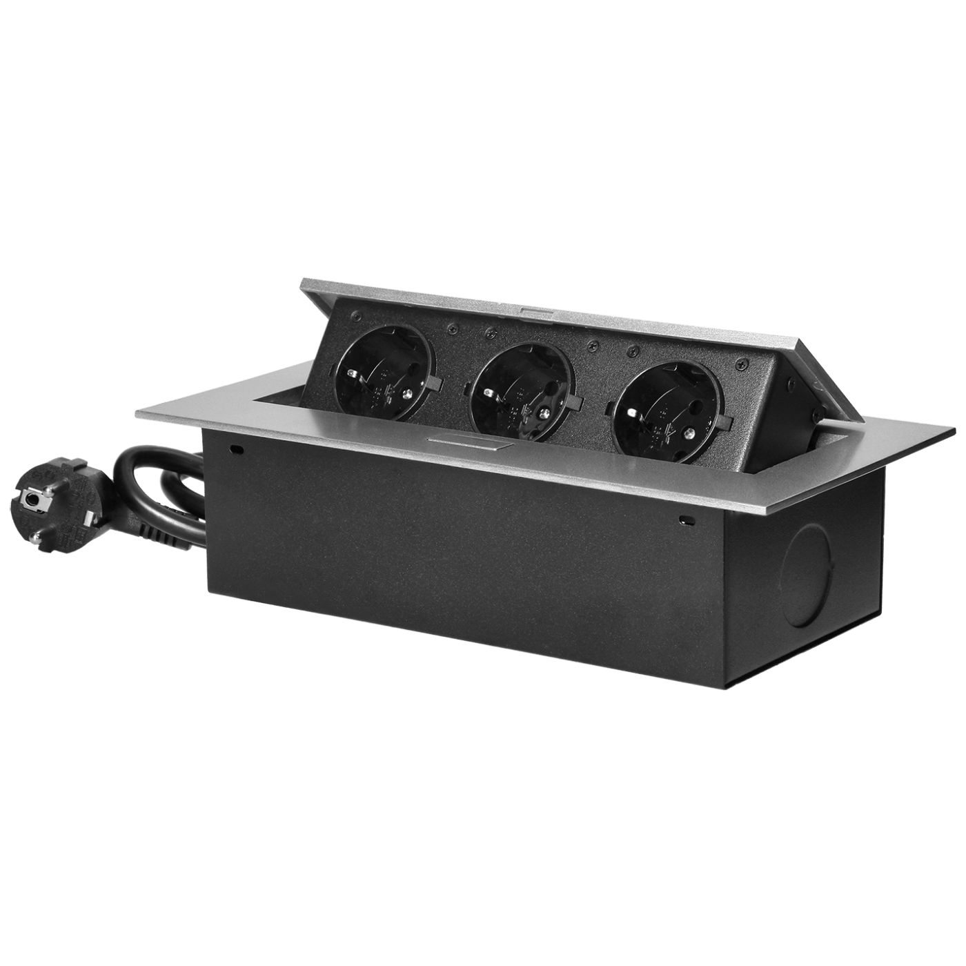 Orno Produžni kabel sa 3 x Schuko utičnice, ugradbena - OR-AE-1372(GS)/G Orno Produžni kabel sa 3 x Schuko utičnice, ugradbena - OR-AE-1372(GS)/G - Image 1