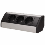 Orno Produžni kabel sa 3 x Schuko utičnice, ugradbena - OR-GM-9001/B-G(GS)