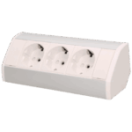 Orno Produžni kabel sa 3 x Schuko utičnice, ugradbena - OR-GM-9001/W-G(GS)