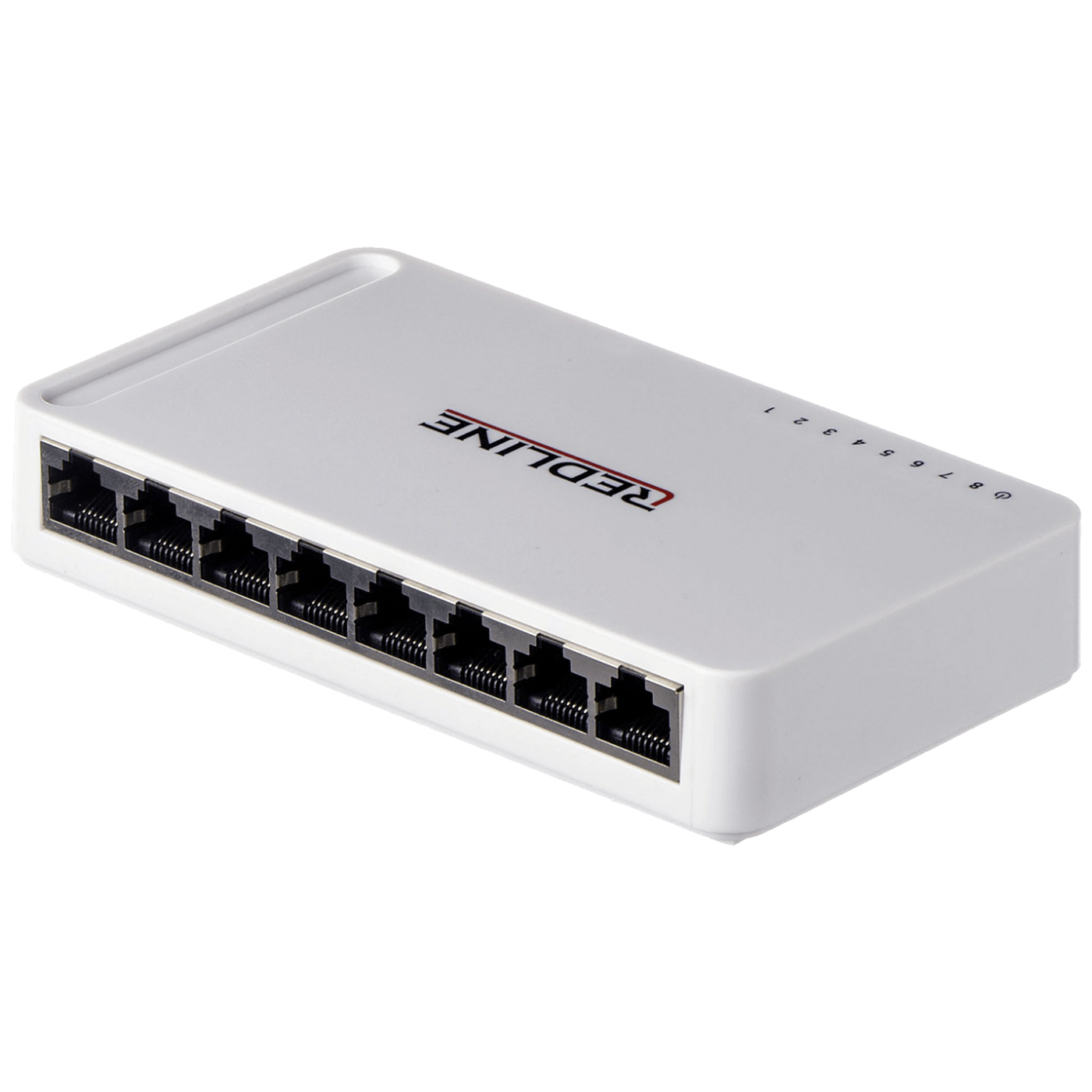 REDLINE 8-portni mrežni switch, 10/100/1000Mbps - RL-S2008G REDLINE 8-portni mrežni switch, 10/100/1000Mbps - RL-S2008G - Image 1