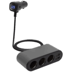 SAL Auto razdjelnik sa USB punjačem, 3 x 12-24 V, 2 x USB - SAU80W