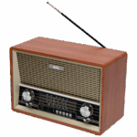 SAL Retro radio + BT bežični zvučnik, 4in1, FM, MP3, AUX - RRT 4B