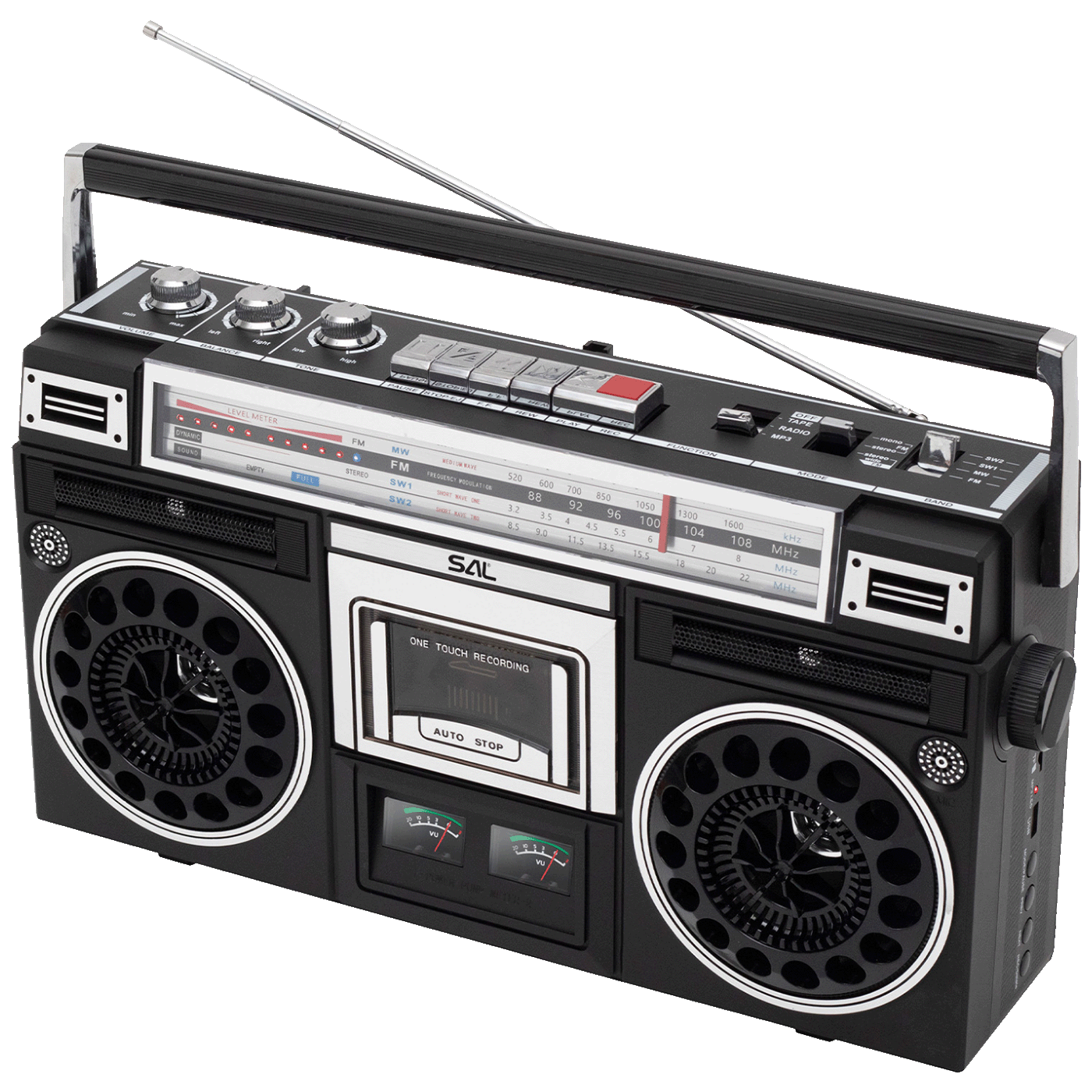 SAL Retro radio + BT bežični zvučnik, FM, MP3, AUX - RRT BROOKLYN SAL Retro radio + BT bežični zvučnik, FM, MP3, AUX - RRT BROOKLYN - Image 1