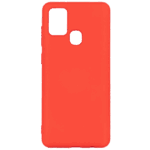 Samsung Maska za mobitel Samsung A21s, crvena - Original Silicone Case A21s