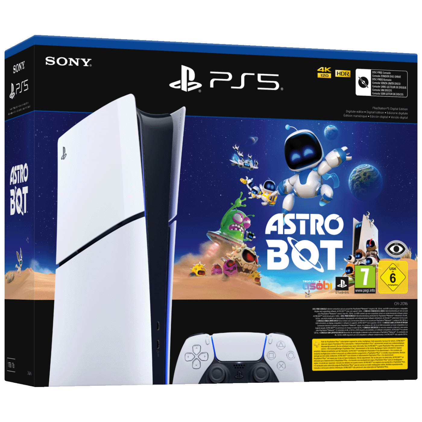 Sony Igraća konzola PlayStation 5 + Astro Bot VCH - PS5 Slim D chassis+Astro Bot VCH Sony Igraća konzola PlayStation 5 + Astro Bot VCH - PS5 Slim D chassis+Astro Bot VCH - Image 1