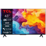 TCL Televizor Smart LED 4K UltraHD 43", Google TV - 43V6B