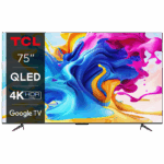 TCL Televizor Smart QLED 4K UltraHD 75", Google TV - 75C645