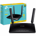 TP-LINK 3G/4G LTE Wireless N Router, 4 porta, microSIM slot, 300Mbps - TL-MR6400