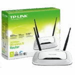 TP-LINK Wireless N Router, 4 porta, 300Mbps, 2x5dBi antena - TL-WR841N