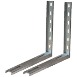 Tehnikum Nosač klima uređaja, za klime 12000Btu, 410x410x2 mm - KLN 420 Zn