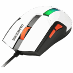 Tracer Miš optički, gaming, RGB, 12000 dpi, USB - GAMEZONE COOL White