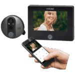 Virone Digitalna špijunka za ulazna vrata, Smart, 4.3", LCD, WiFi - DV-3