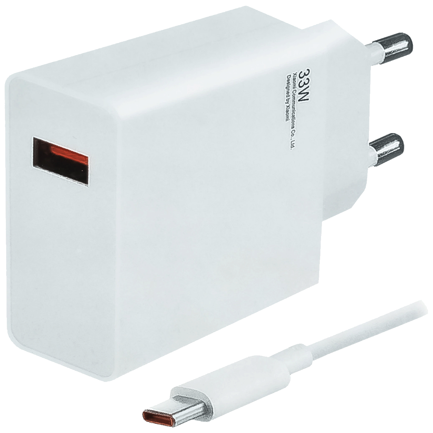 Xiaomi Punjač za Xiaomi sa USB-A to USB-C kablom, brzi, 33W - Mi 33W + USB C cable Xiaomi Punjač za Xiaomi sa USB-A to USB-C kablom, brzi, 33W - Mi 33W + USB C cable - Image 1