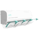 ZED electronic Usmjerivač zraka klime, 9.000 do 12.000 BTU - AC DEFLECTOR-0912