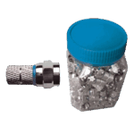 ZODIAC F-Konektor 4,4mm, za koaksijalni kabl pak 100 kom - F 4,4MM C/ORING