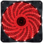 Zeus Ventilator za kućište, 120 mm, Red LED - Case Cooler 120x120 Red
