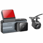 hoco. Auto kamera, 4 Mpxiel, Dual Camera, 2K, GPS, WiFi - DV12