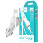 hoco. Auto punjač sa Lightning kabelom, 2 x USB, 5 V/2.4 A - Z23 Grand Style set, Lightning