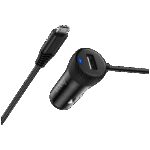 hoco. Auto punjač sa micro USB kabelom, 1 x USB,  2.4 A max. - Z21A Ascender single USB - Image 4