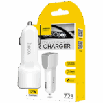 hoco. Auto punjač za smartphone, 2 x USB, 5V / 2.4 A - Z23 Grand Style Dual port