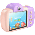 hoco. Dječija kamera, 2" IPS LCD, 32 MPx, FullHD, microSD - DV201 Pink
