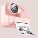 hoco. Dječija kamera sa printerom, 2" IPS LCD, 720p, microSD - DV200 Pink - Image 2