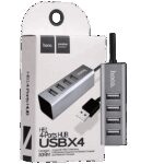 hoco. Konverter HUB USB 2.0 to 4 x USB2.0 - HB1 - Image 2