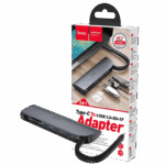hoco. Konverter USB HUB type C to USB3.0/microSD/SD čitač - HB17 Easy connect