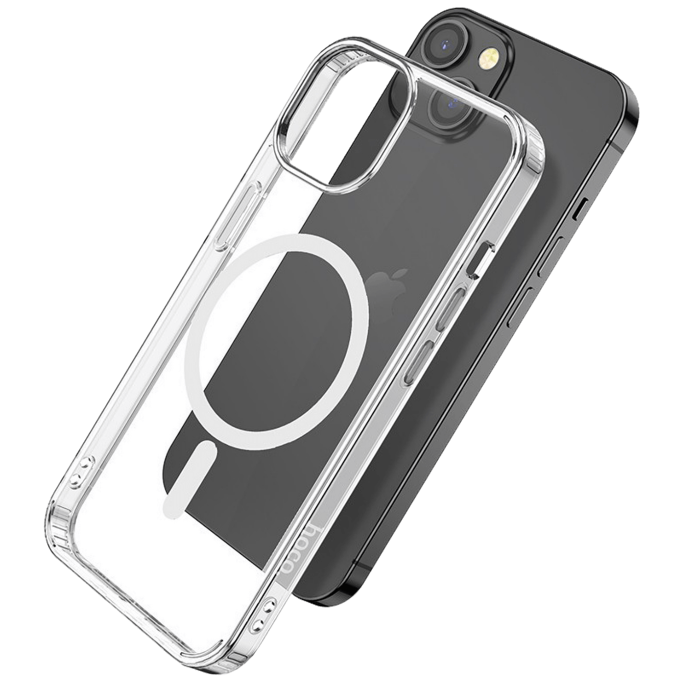 hoco. Maska za iPhone 14, magnetic, transparent - Phone case iP14 hoco. Maska za iPhone 14, magnetic, transparent - Phone case iP14 - Image 1