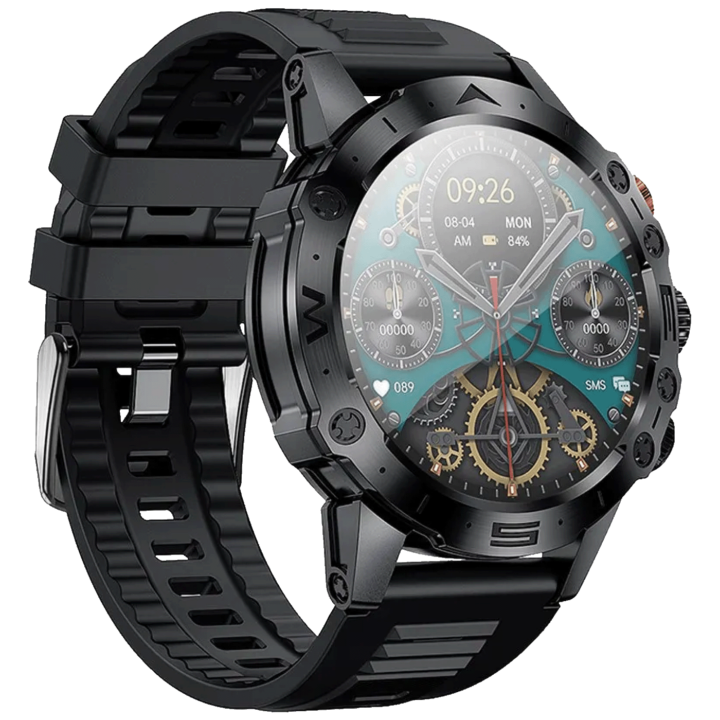 hoco. Pametni sat, 1.53" zaslon, Bluetooth, IP67 - Y20 Black hoco. Pametni sat, 1.53" zaslon, Bluetooth, IP67 - Y20 Black - Image 1
