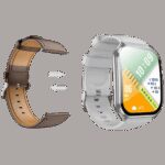 hoco. Pametni sat, 1.96", AMOLED zaslon, Bluetooth , IP67 - Y28 Silver - Image 4