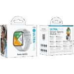 hoco. Pametni sat, 1.96", AMOLED zaslon, Bluetooth , IP67 - Y28 Silver - Image 5