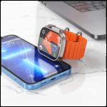 hoco. Pametni sat, 1.96" zaslon, Dual Bluetooth, IP67 - Y12 Titanium Gold - Image 6