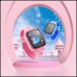 hoco. Pametni sat za djecu, 1.44" ekran, 2G, Nano SIM - Y100 Pink - Image 5
